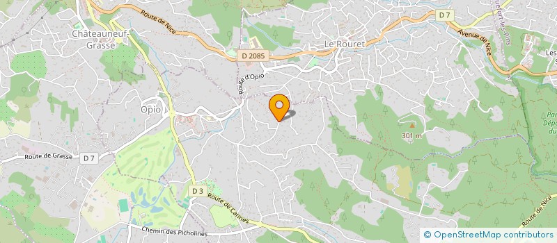localisation de l'entreprise MONSIEUR BRUNO LOYEZ à LE ROURET
