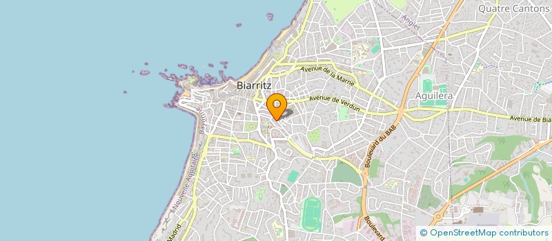localisation de l'entreprise MONSIEUR BRUNO LUIS à BIARRITZ