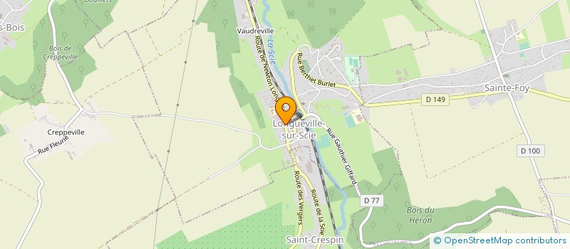 localisation de l'entreprise MONSIEUR BRUNO MABIRE  LONGUEVILLE-SUR-SCIE