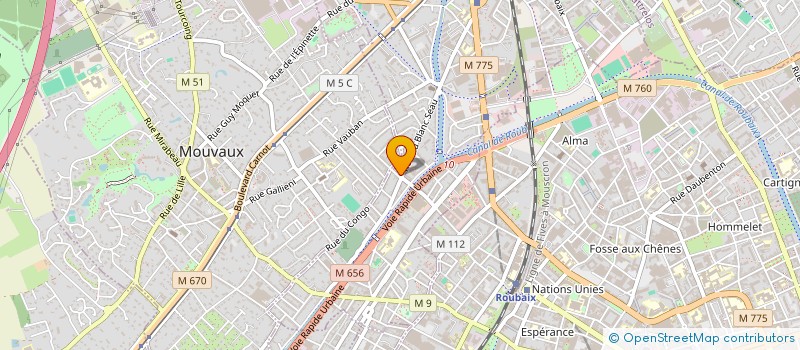 localisation de l'entreprise MONSIEUR BRUNO MACIEL à TOURCOING