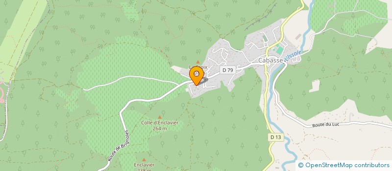 localisation de l'entreprise MONSIEUR BRUNO MAESTRATI  CABASSE