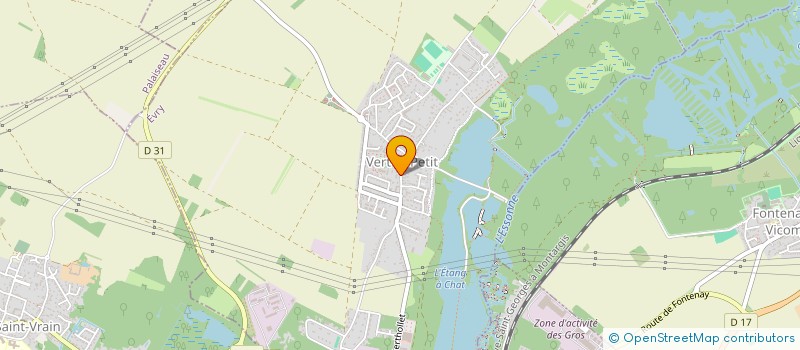 localisation de l'entreprise MONSIEUR BRUNO MAFFEZZONI  VERT-LE-PETIT