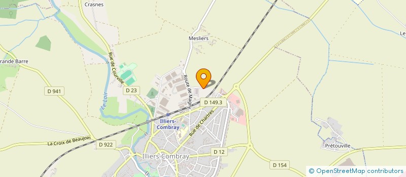 localisation de l'entreprise MONSIEUR BRUNO MAIGNAN à ILLIERS-COMBRAY