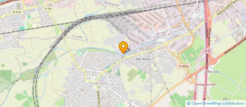 localisation de l'entreprise MONSIEUR BRUNO MAILLOLS  PERPIGNAN