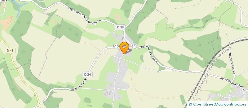 localisation de l'entreprise MONSIEUR BRUNO MAILLOT  MONTEROLIER
