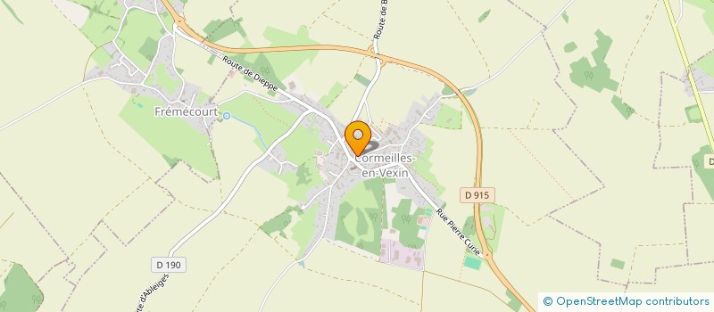 localisation de l'entreprise MONSIEUR BRUNO MAIRE  CORMEILLES-EN-VEXIN