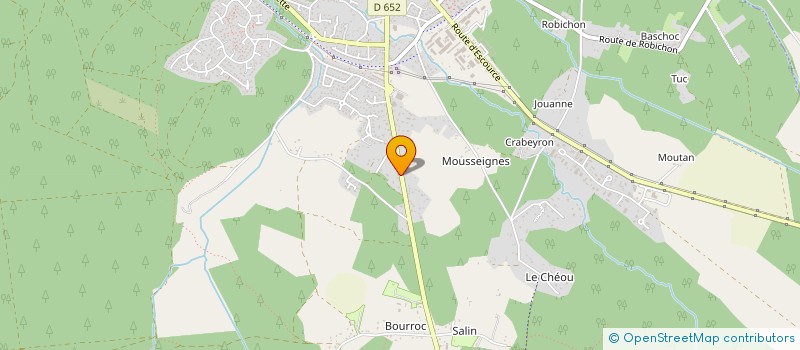 localisation de l'entreprise MONSIEUR BRUNO MALET  MIMIZAN