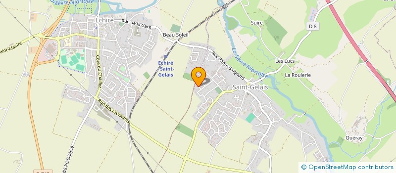 localisation de l'entreprise MONSIEUR BRUNO MAMES  SAINT-GELAIS