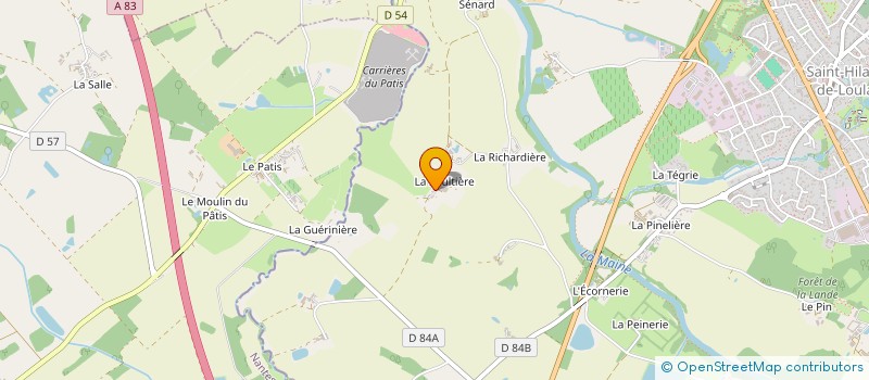 localisation de l'entreprise MONSIEUR BRUNO MANCEAU à MONTAIGU-VENDEE