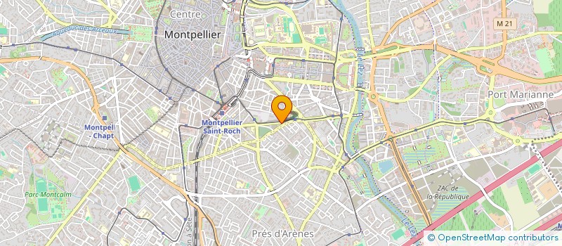 localisation de l'entreprise MONSIEUR BRUNO MANCINI à MONTPELLIER