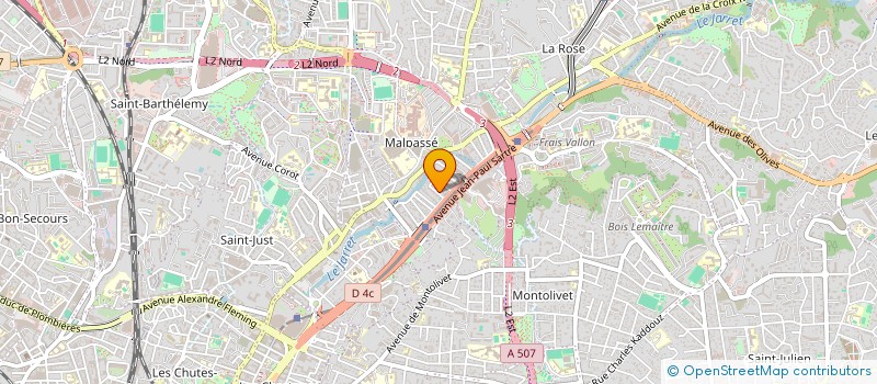 localisation de l'entreprise MONSIEUR BRUNO MANGIAPANE à MARSEILLE