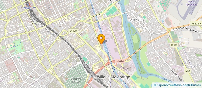 localisation de l'entreprise MONSIEUR BRUNO MANGIN  NANCY