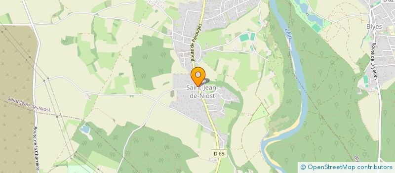 localisation de l'entreprise MONSIEUR BRUNO MANGIN  SAINT-JEAN-DE-NIOST