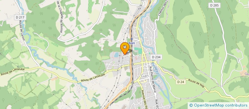 localisation de l'entreprise MONSIEUR BRUNO MANGIONE  GAN