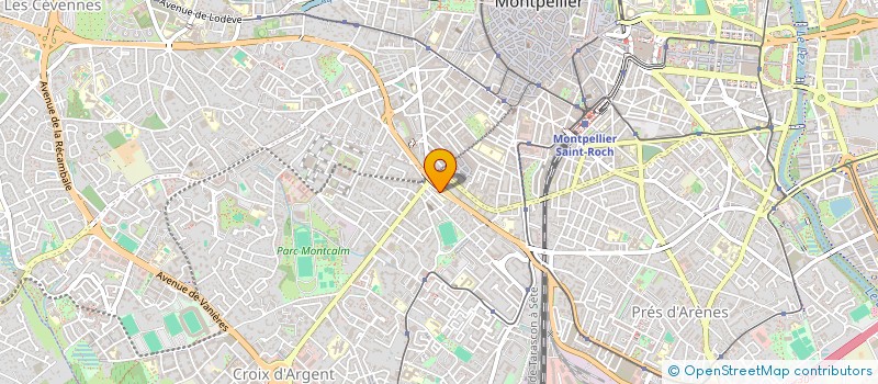 localisation de l'entreprise MONSIEUR BRUNO MANIACI à MONTPELLIER