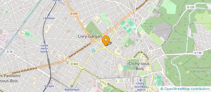 localisation de l'entreprise MONSIEUR BRUNO MANUEL COELHO FERREIRA DA SILVA  LIVRY-GARGAN