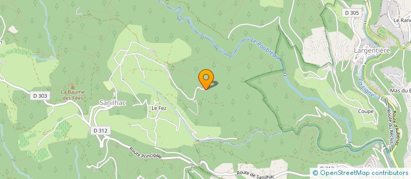 localisation de l'entreprise MONSIEUR BRUNO MARC  SANILHAC