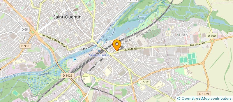 localisation de l'entreprise MONSIEUR BRUNO MARCHAND à SAINT-QUENTIN
