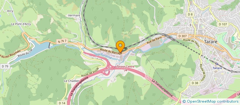 localisation de l'entreprise MONSIEUR BRUNO MARCHETTO  TARARE