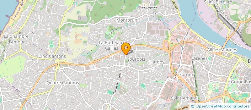 localisation de l'entreprise MONSIEUR BRUNO MAREKOVIC à ANGLET
