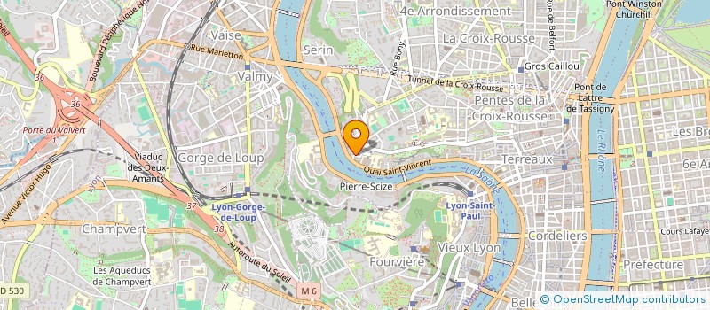 localisation de l'entreprise MONSIEUR BRUNO MARIE à LYON