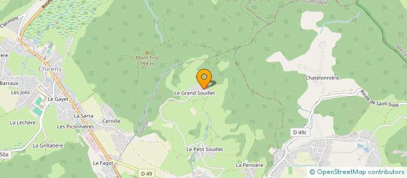 localisation de l'entreprise MONSIEUR BRUNO MARIELLE à VOIRON