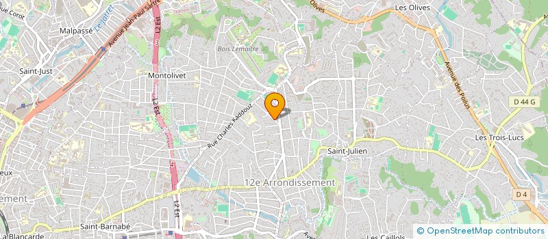 localisation de l'entreprise MONSIEUR BRUNO MARKARIAN  MARSEILLE