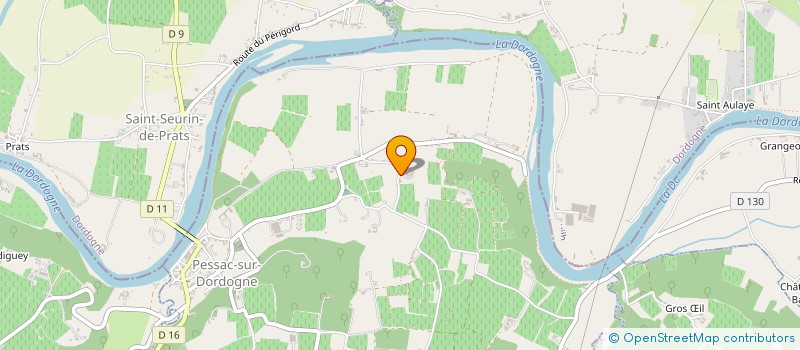 localisation de l'entreprise MONSIEUR BRUNO MARLIN  PESSAC-SUR-DORDOGNE