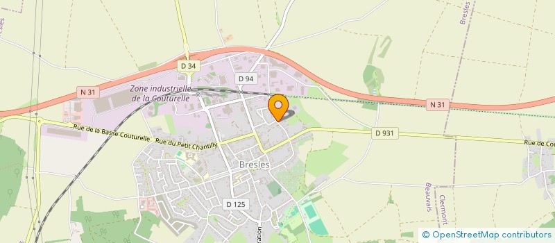 localisation de l'entreprise MONSIEUR BRUNO MAROTINE  LA RUE-SAINT-PIERRE