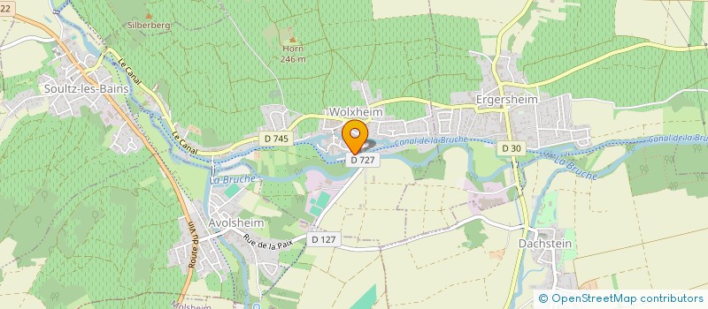 localisation de l'entreprise MONSIEUR BRUNO MARQUES ABREU  WOLXHEIM