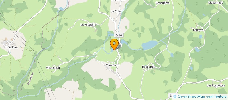 localisation de l'entreprise MONSIEUR BRUNO MARTIN à PIONNAT