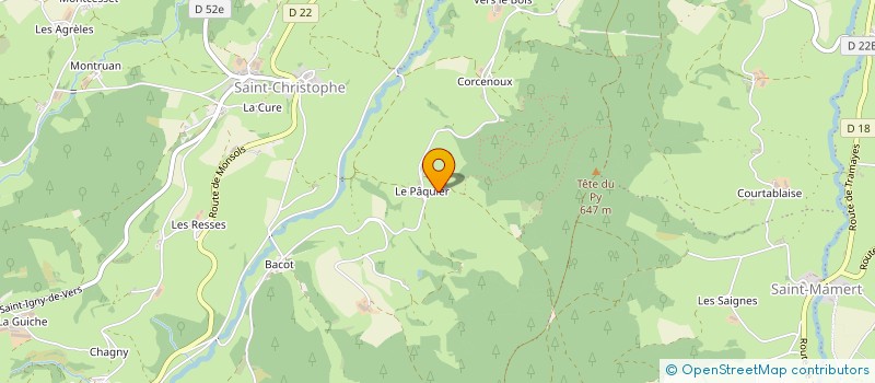 localisation de l'entreprise MONSIEUR BRUNO MARTIN à DEUX-GROSNES