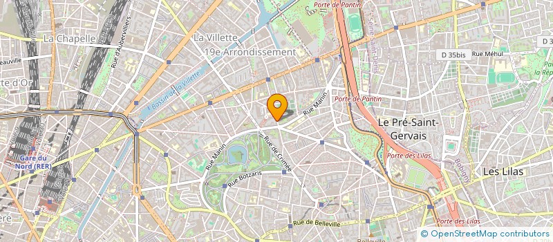 localisation de l'entreprise MONSIEUR BRUNO MARTIN à MONTREUIL