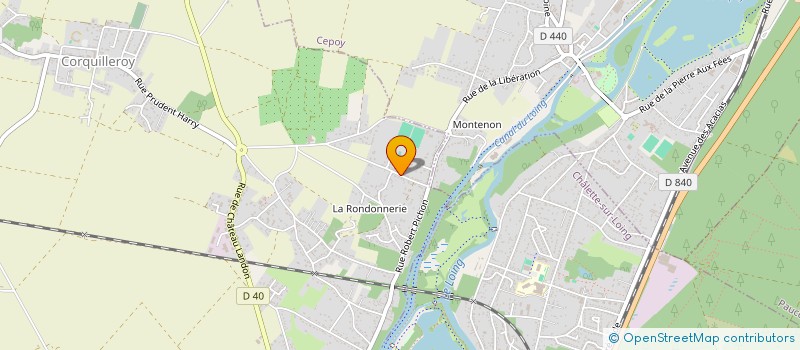 localisation de l'entreprise MONSIEUR BRUNO MARTINEAU à CORQUILLEROY