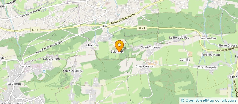 localisation de l'entreprise MONSIEUR BRUNO MARTINEZ  EVIAN-LES-BAINS