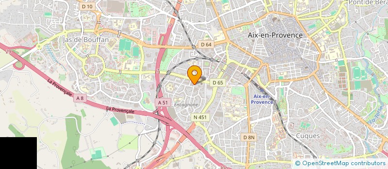 localisation de l'entreprise MONSIEUR BRUNO MARTINEZ  AIX-EN-PROVENCE