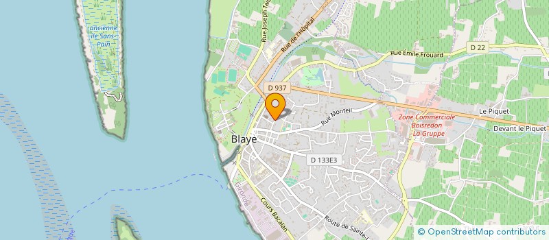 localisation de l'entreprise MONSIEUR BRUNO MARTINEZ à BLAYE