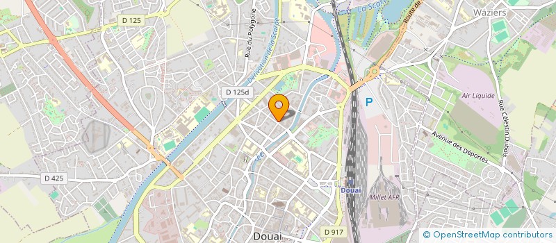 localisation de l'entreprise MONSIEUR BRUNO MARTINIS  DOUAI