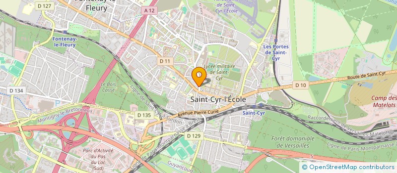 localisation de l'entreprise MONSIEUR BRUNO MARTINS à SAINT-CYR-L'ECOLE