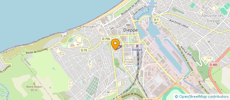 localisation de l'entreprise MONSIEUR BRUNO MARTINS à DIEPPE