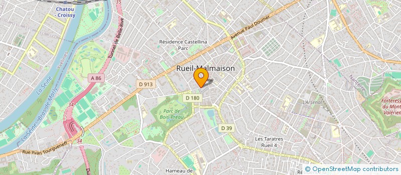 localisation de l'entreprise MONSIEUR BRUNO MARTINS RIBEIRO à RUEIL-MALMAISON