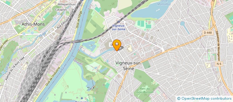 localisation de l'entreprise MONSIEUR BRUNO MARTINS RIBEIRO à VIGNEUX-SUR-SEINE