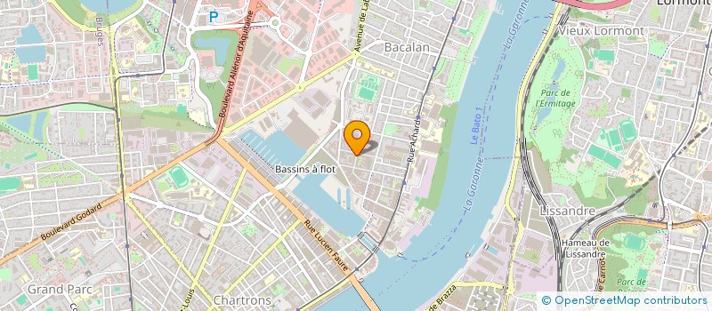 localisation de l'entreprise MONSIEUR BRUNO MARTY  BORDEAUX