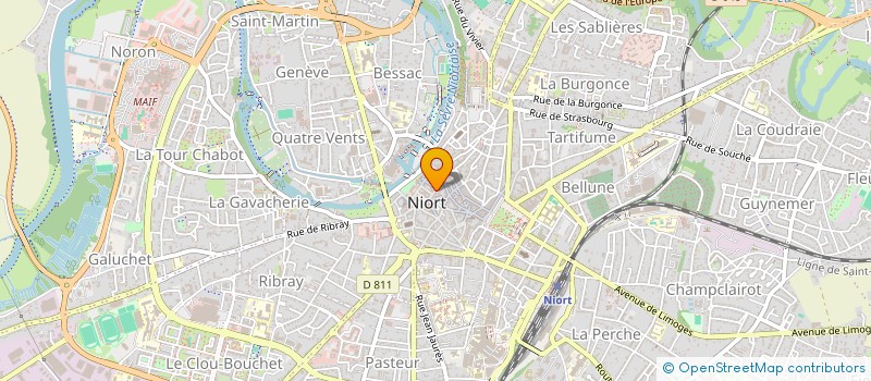 localisation de l'entreprise MONSIEUR BRUNO MATHARD  NIORT