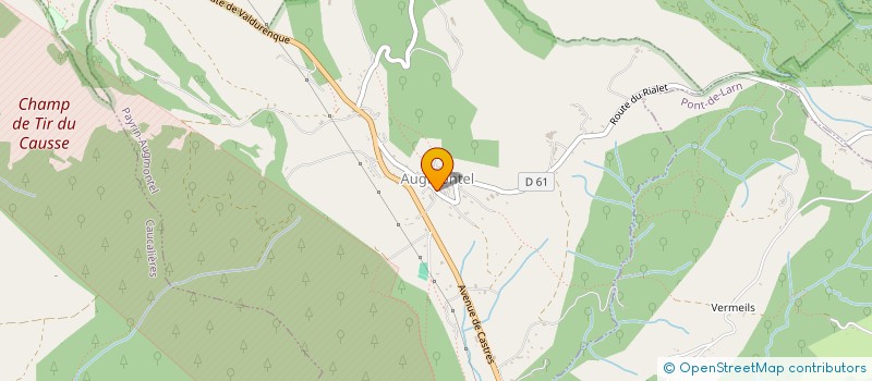 localisation de l'entreprise MONSIEUR BRUNO MAURER  PAYRIN-AUGMONTEL