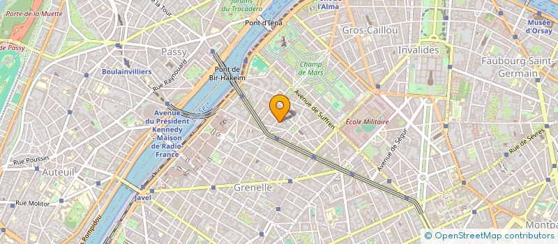 localisation de l'entreprise MONSIEUR BRUNO MAURICE  PARIS