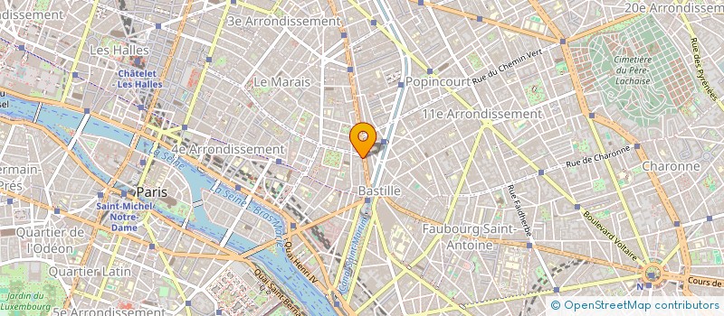 localisation de l'entreprise MONSIEUR BRUNO MAUTES  PARIS