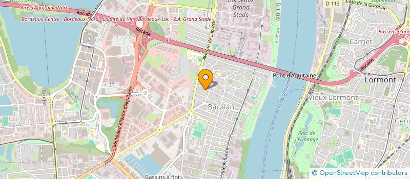 localisation de l'entreprise MONSIEUR BRUNO MAY  BORDEAUX