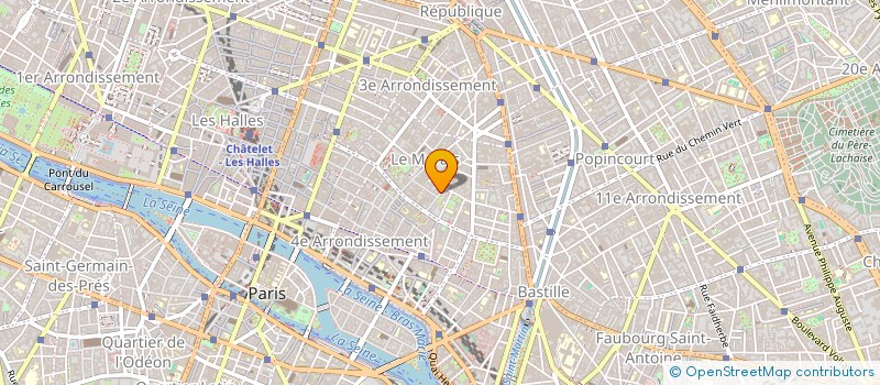 localisation de l'entreprise MONSIEUR BRUNO MAYER à PARIS