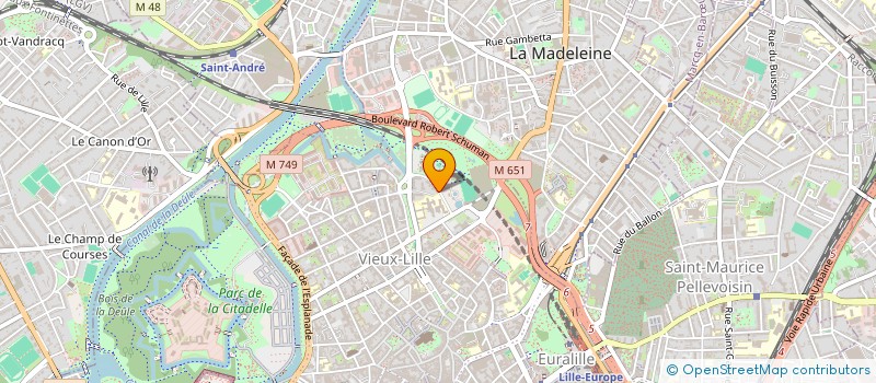 localisation de l'entreprise MONSIEUR BRUNO MBATCHI-LELO à LILLE